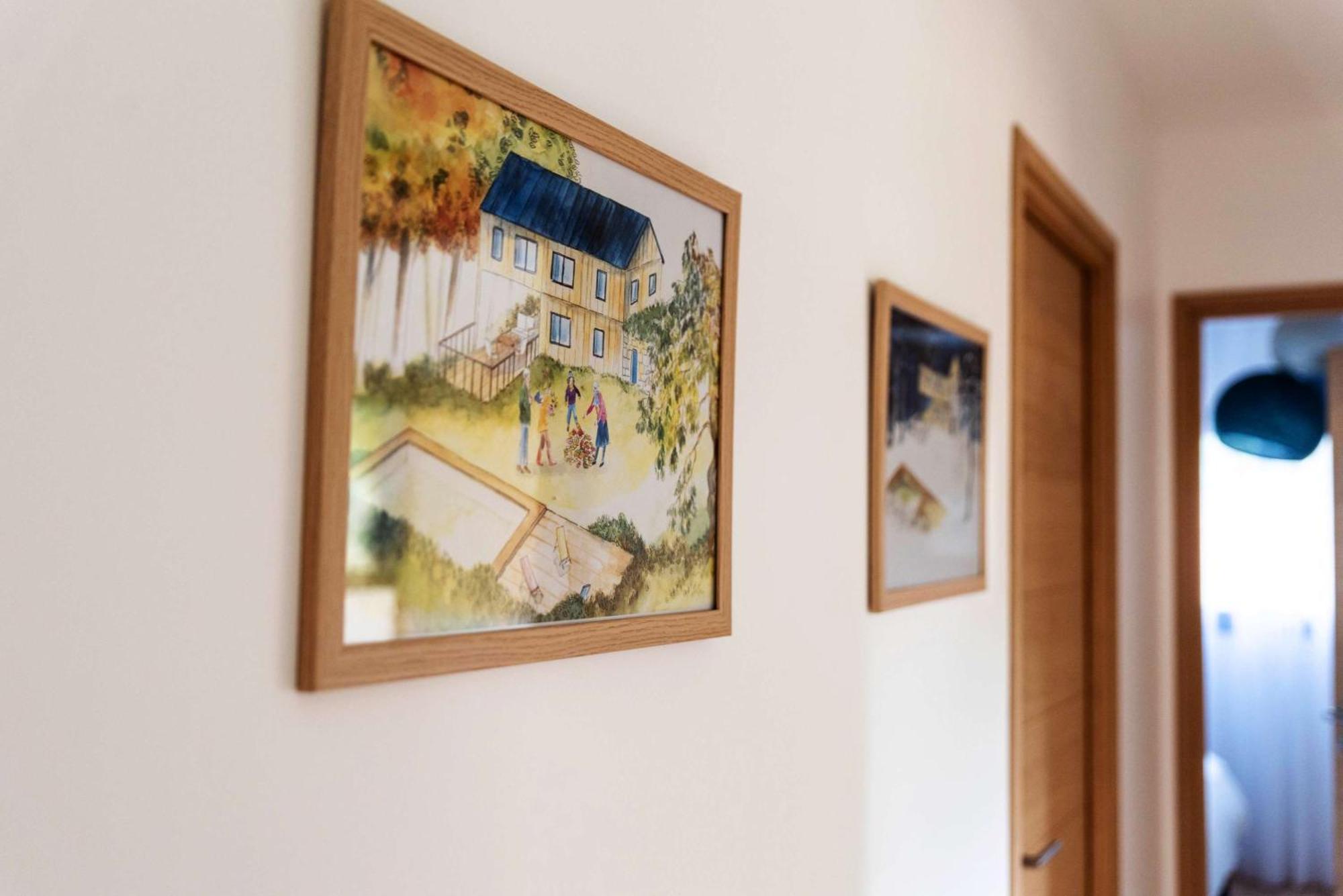 Dans Les Arbres Bed & Breakfast ล็องตา ภายนอก รูปภาพ