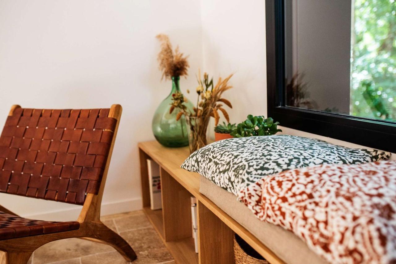 Dans Les Arbres Bed & Breakfast ล็องตา ภายนอก รูปภาพ