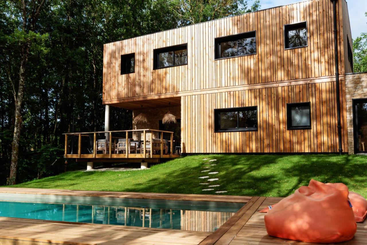 Dans Les Arbres Bed & Breakfast ล็องตา ภายนอก รูปภาพ