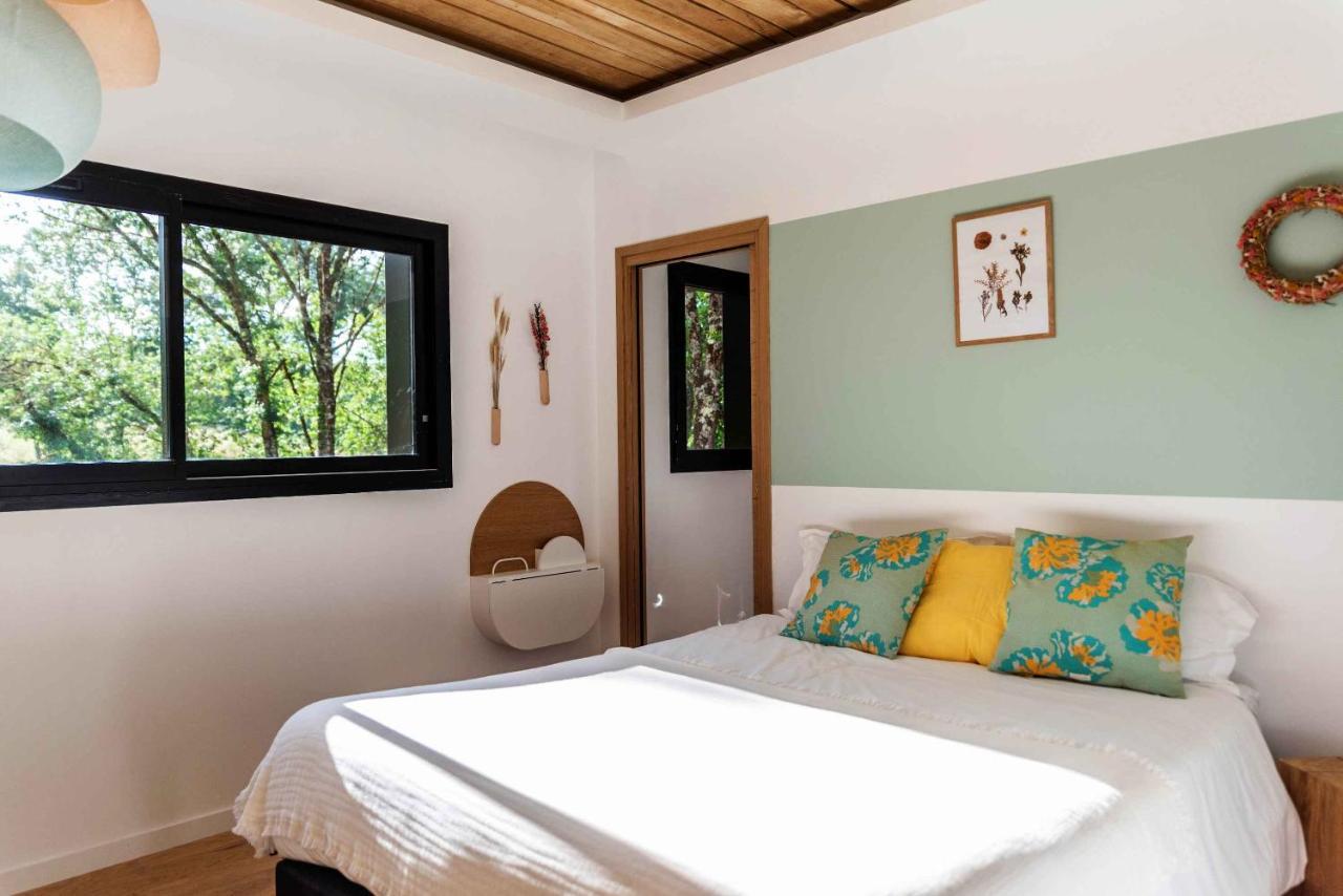 Dans Les Arbres Bed & Breakfast ล็องตา ภายนอก รูปภาพ