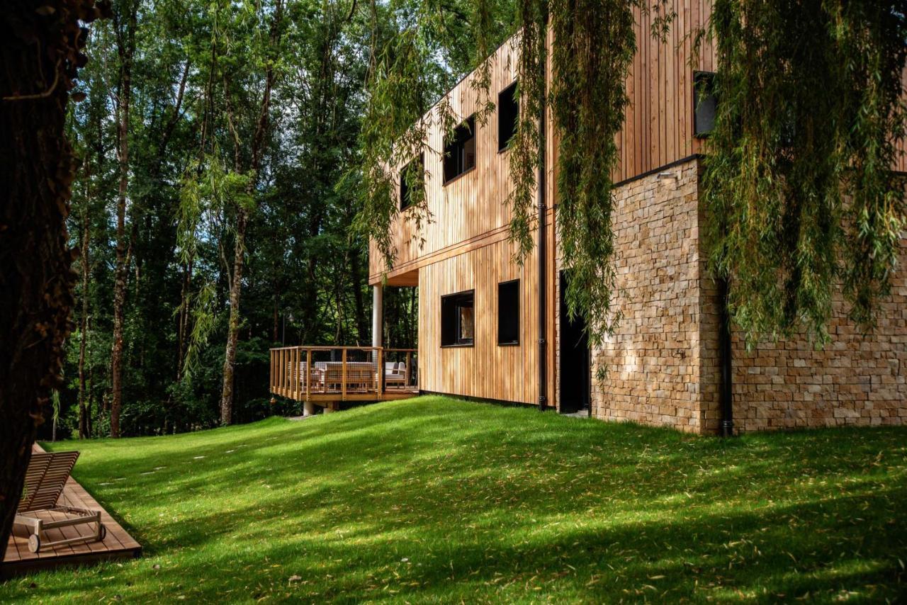 Dans Les Arbres Bed & Breakfast ล็องตา ภายนอก รูปภาพ