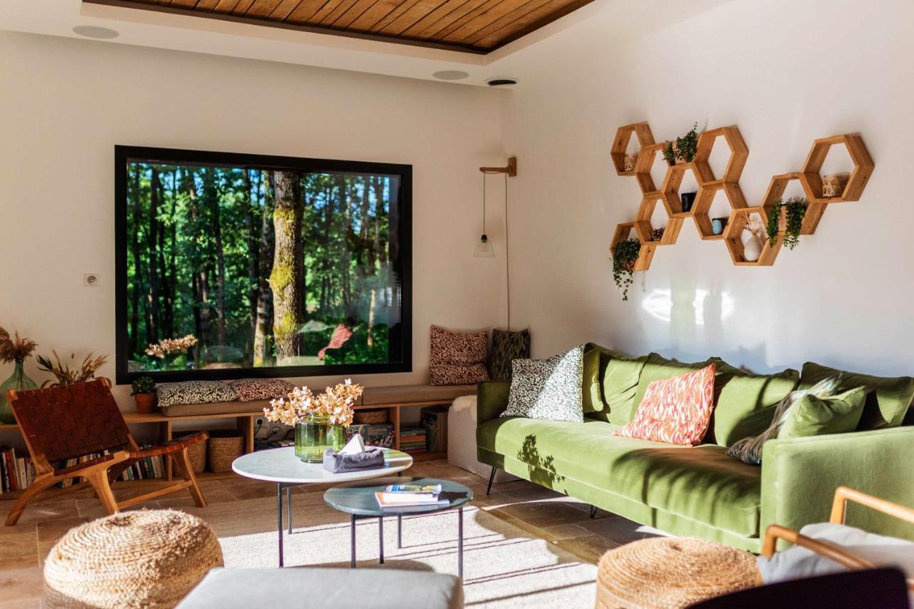 Dans Les Arbres Bed & Breakfast ล็องตา ภายนอก รูปภาพ