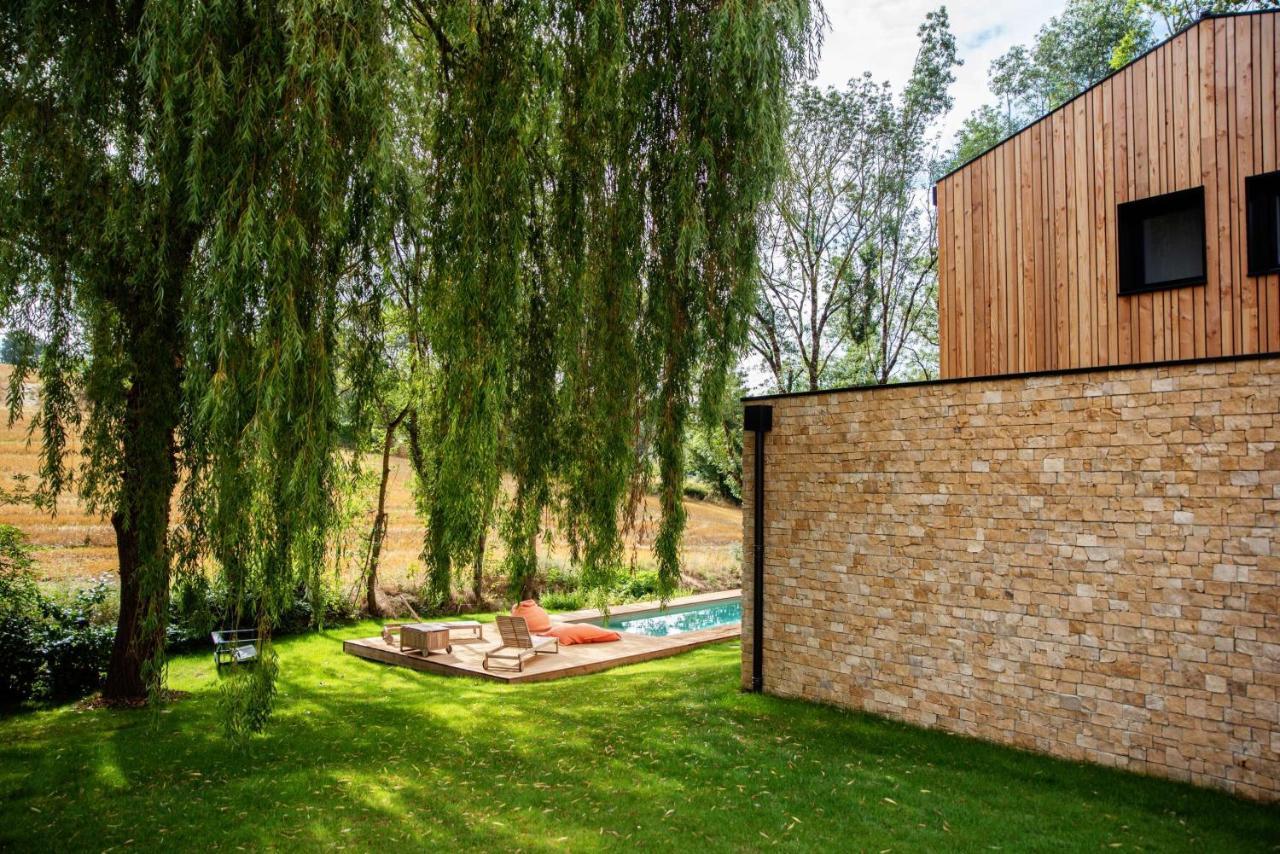 Dans Les Arbres Bed & Breakfast ล็องตา ภายนอก รูปภาพ