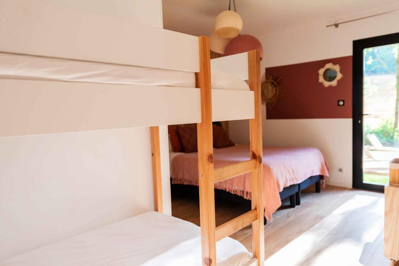 Dans Les Arbres Bed & Breakfast ล็องตา ภายนอก รูปภาพ
